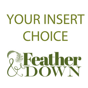 Your Pillow Insert Choice