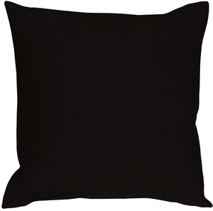 Caravan Cotton Black 16x16 Throw Pillow