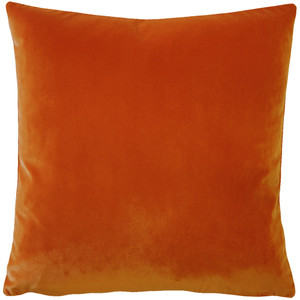 Orange 2025 velvet throw