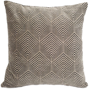 Sahara Taupe Textured Throw Pillow 12x20 | Pillow Decor