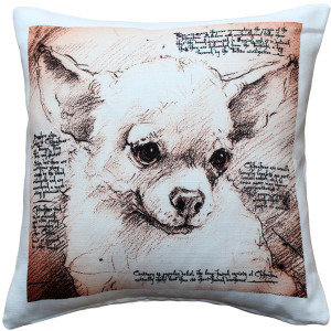 Chihuahua 17x17 Dog Pillow