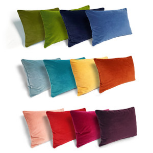 Palermo Velvet Outdoor Pillows 12x19