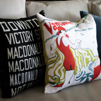 Popular Museum of Vancouver pillows gain wider market with Pillow Décor Ltd