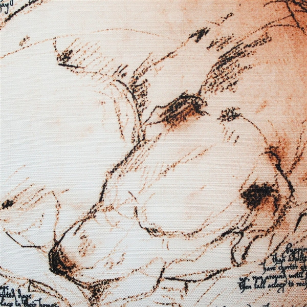 Dreaming Dog Throw Pillow 17x17