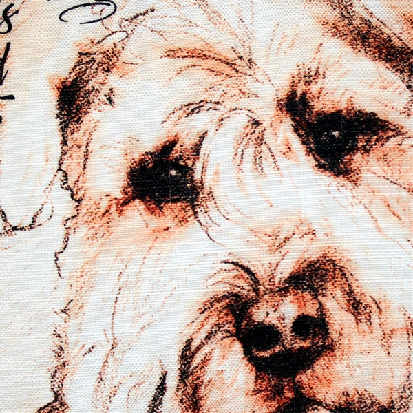 Airdale Terrier Gift to Mankind Pillow 17x17