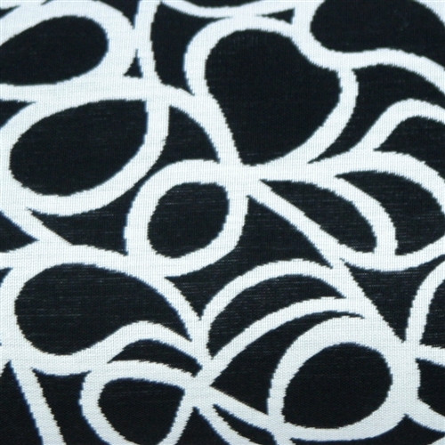 Outdura Black Candid Licorice 12x20 Outdoor Throw Pillow