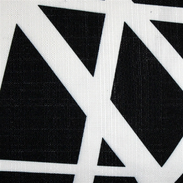 Bird's Nest Black Throw Pillow 12x19