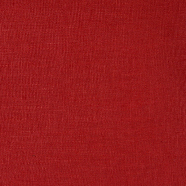 Tuscany Linen Red 12x19 Throw Pillow Fabric