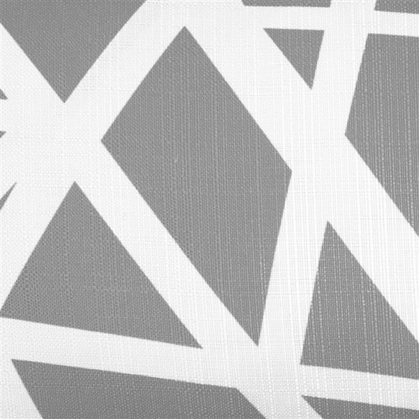 Bird's Nest Gray Throw Pillow 12x19