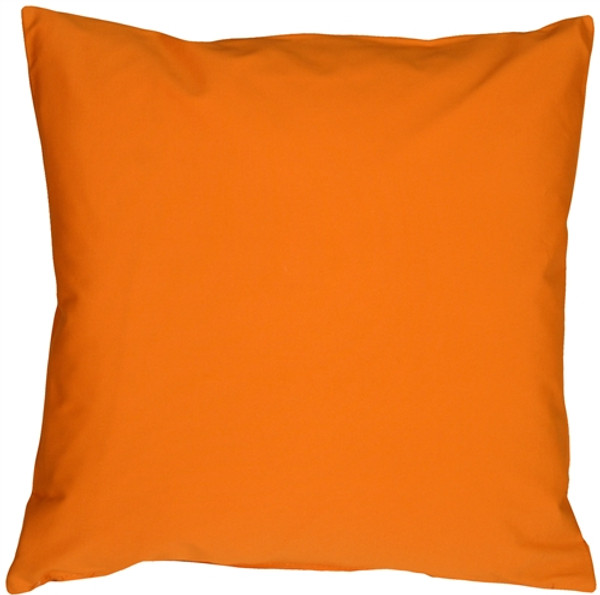Caravan Cotton Orange 20x20 Throw Pillow
