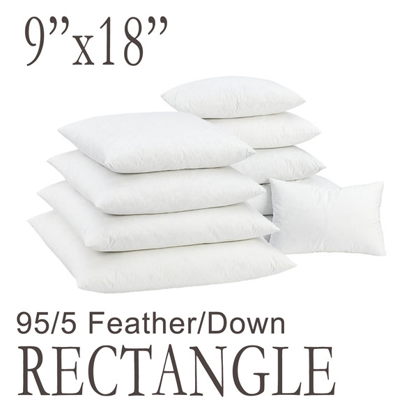 14 x 48 10/90 Down Feather Pillow Form - PillowCubes