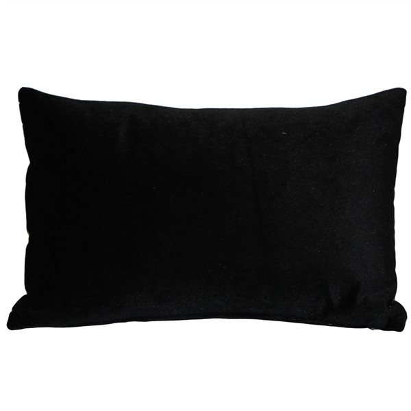 Bullion Stripes Textured Velvet Throw Pillow 12x19