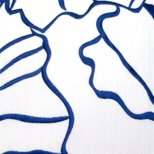 Summer Breeze Blue 20x20 Throw Pillow