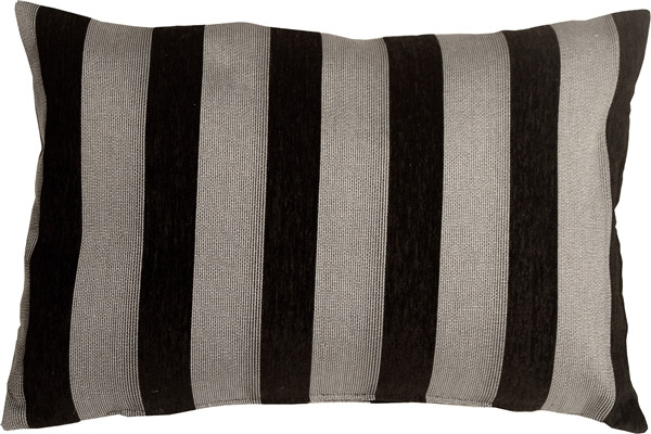black rectangle throw pillow