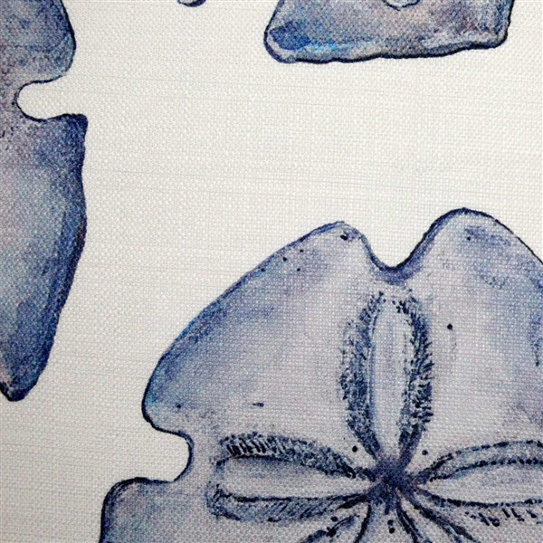 Big Island Sand Dollar Large Scale Print Throw Pillow 20x20