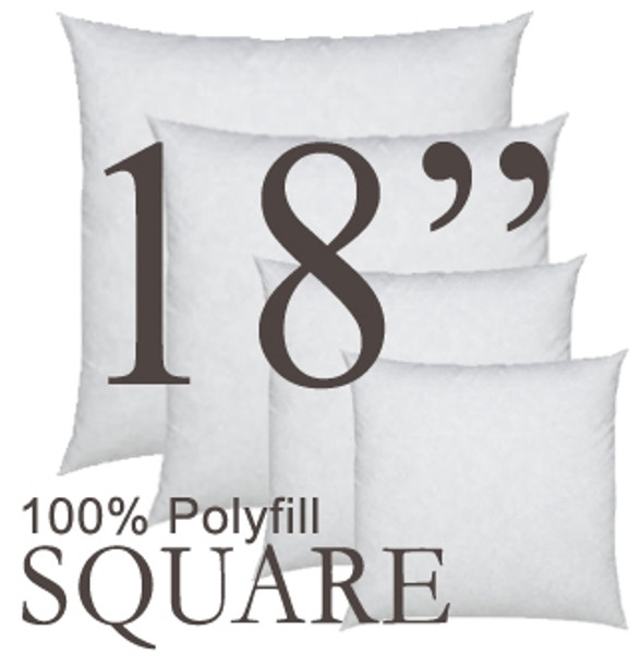 18X18 Pillow Inserts Throw Pillow Inserts Set of 4 18 X 18 Inches Pillow  Inserts