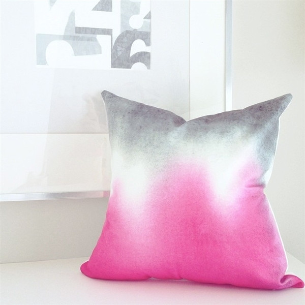 Karalina Pink Earth 20x20 Throw Pillow