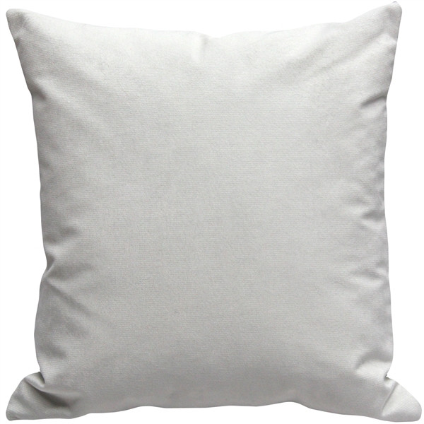 Pillow Decor - Visconti Gray Chenille Throw Pillow 21x21