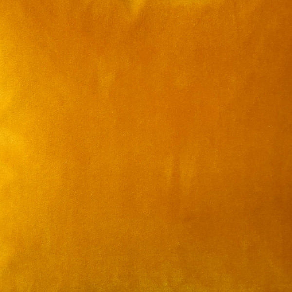 Castello Deep Yellow 12x20 Inch Rectangular Velvet Throw Pillow Fabric