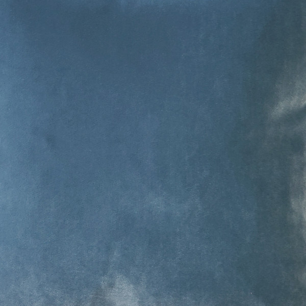 Castello Provincial Blue 12x20 Inch Rectangular Velvet Throw Pillow Fabric