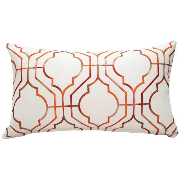 Biltmore Gate 12x20 Rectangular Orange Throw Pillow - Pillow Decor