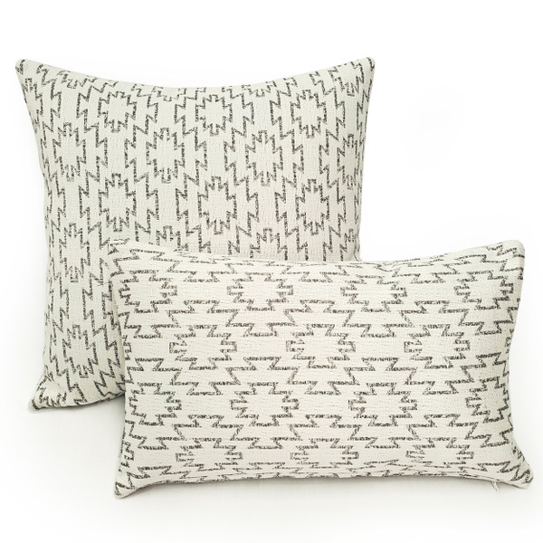 Mirador Dust Bowl Geometric Outdoor Pillow 19x19 and 12x19