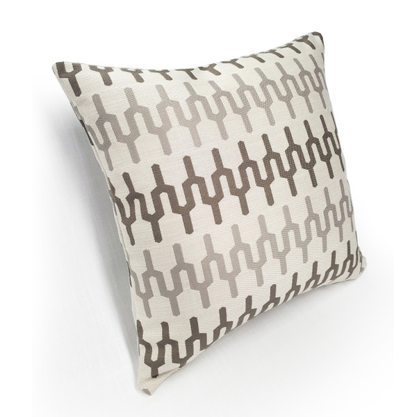 Wake Stone Edge Geometric Outdoor Pillow 12x19 and 19x19