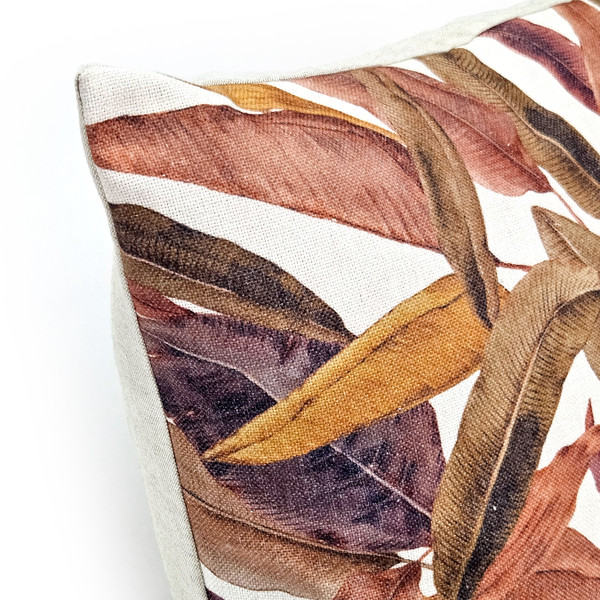 Easy Breezy Paradise Throw Pillow 22x22