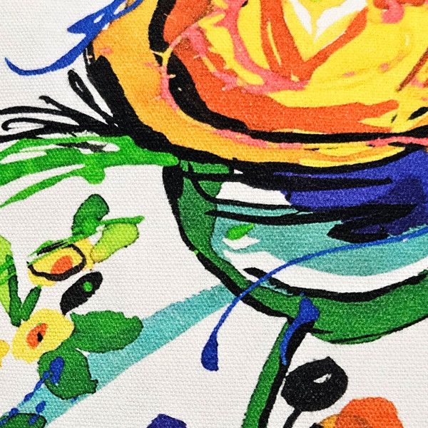 Summer Bloom Floral Throw Pillow 25x25