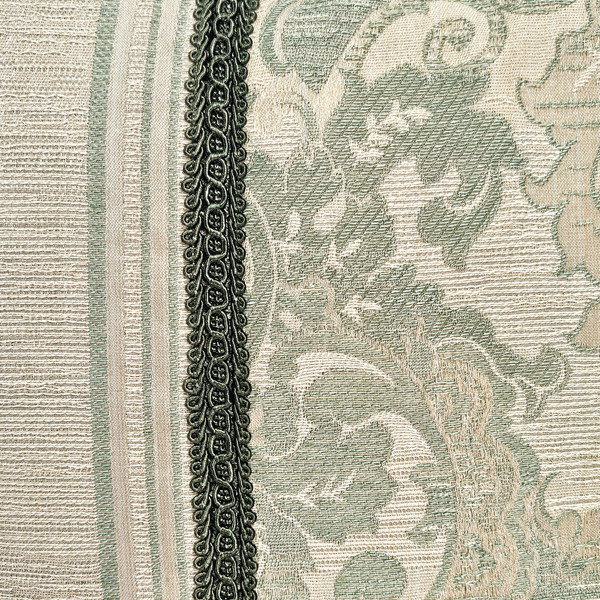 Barada Damask Stripes Throw Pillow 18x18