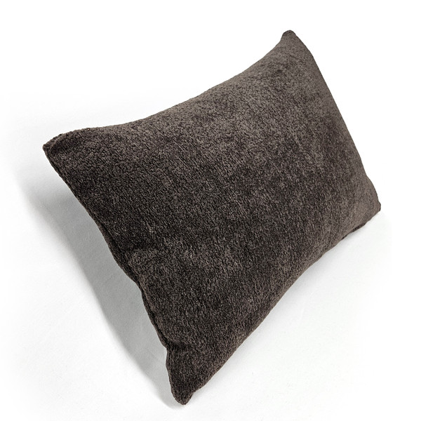 Orleans Espresso Brown Boucle Throw Pillow14x20