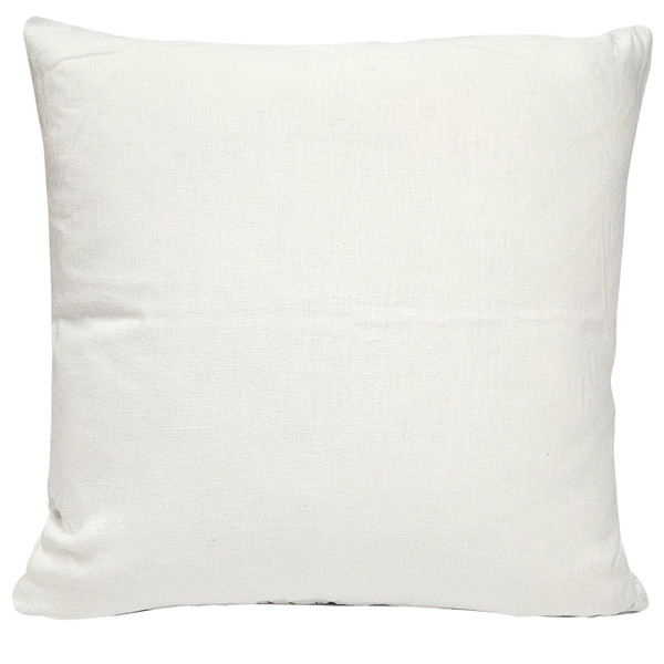 Magnolia Watercolor Gray Taupe Neutral Pillow 22x22