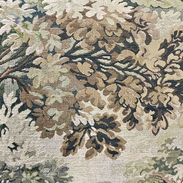 Elm Forest Sage Tapestry Throw Pillow 21x21