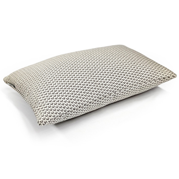 Milanese Lattice Woven Lumbar Pillow 12x19