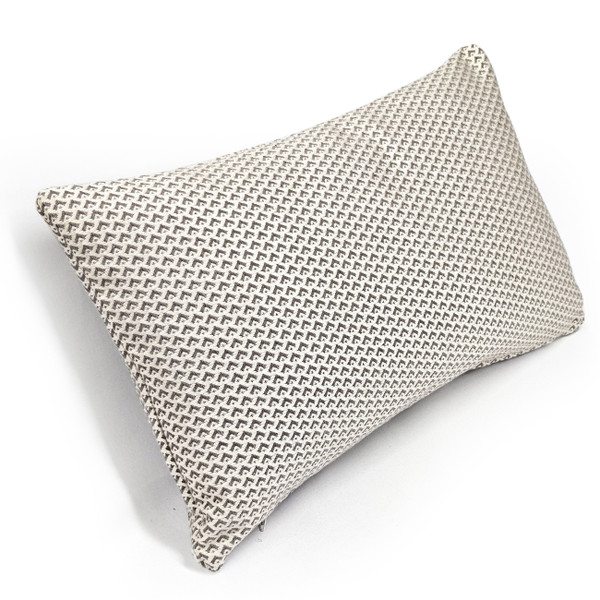 Milanese Lattice Woven Lumbar Pillow 12x19
