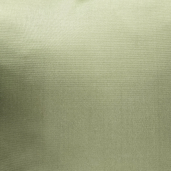 Lumina Willow Green Ribbed High-Sheen Throw Pillow 17x17