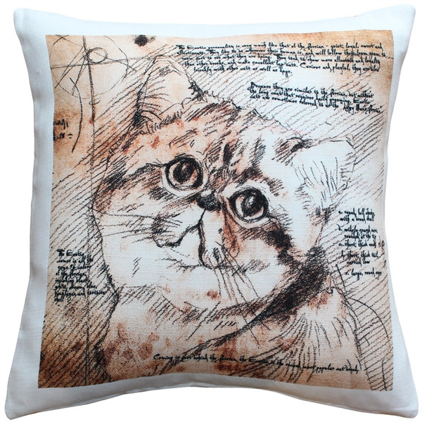 Persian cat shop pillow