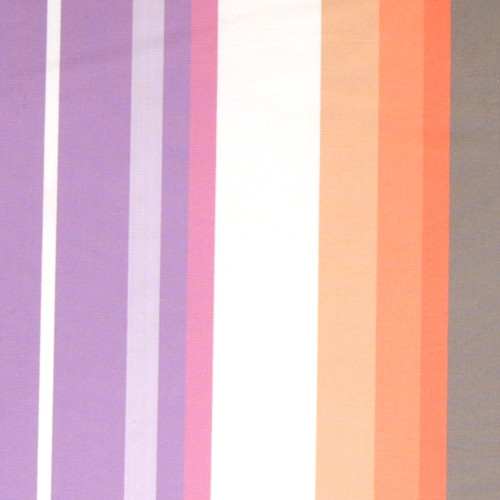 Grape & Charcoal Stripes Throw Pillow