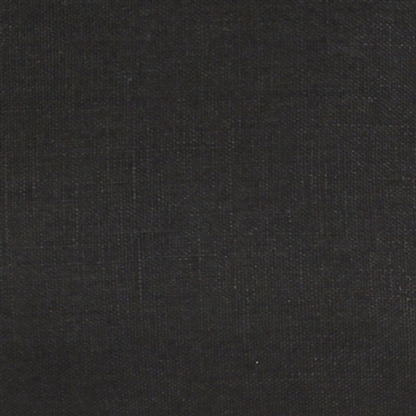 Tuscany Linen Black Throw Pillow 17x17