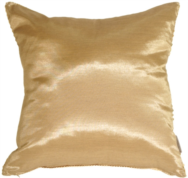 Gold Sequins Accent Pillow