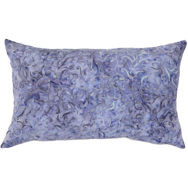 Purple Haze Floral Throw Pillow 13x22