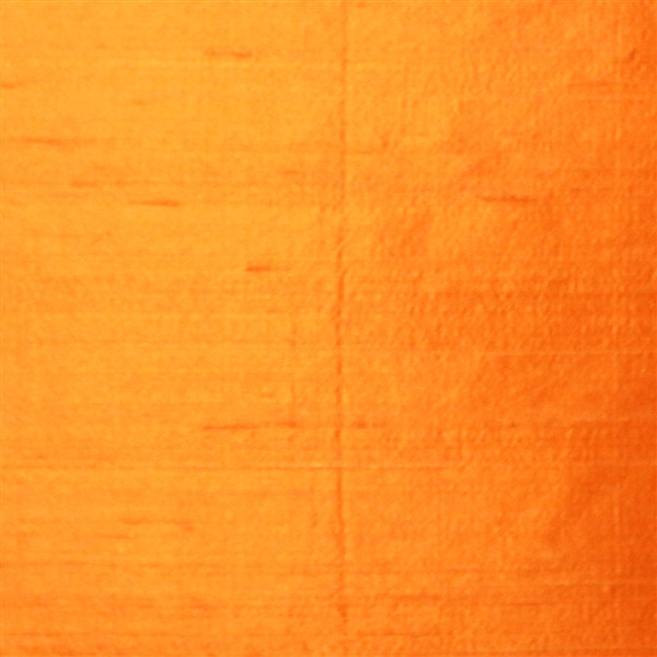 Sankara Orange Silk Throw Pillow 20x20 Fabric Swatch