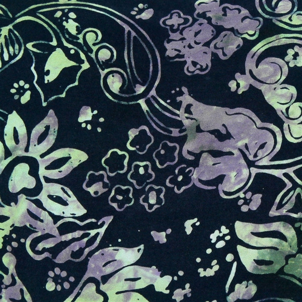 Night Shade Floral Throw Pillow 13x22