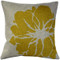 Kukamuka Lily Yellow Throw Pillow 19x19