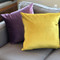 Corona Deep Yellow Velvet Pillow 19x19
