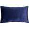 Corona Royal Blue Velvet Pillow 12x20