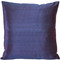 Sankara Purple Silk Throw Pillow 18x18