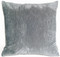 Wide Wale Corduroy Dark Gray 18x18 Throw Pillow