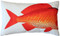 Goldfish Fish Pillow 12x19