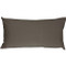 Caravan Cotton Dark Gray 9x18 Throw Pillow